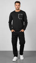 BLACK SWEAT SHIRT