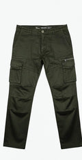 ELIIN Olive Cargo Pants — Premium Minimalist Fashion